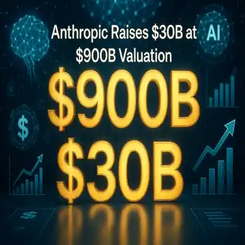 Anthropic Raises $30B at $900B